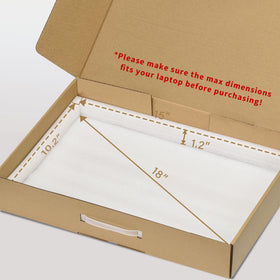 SOUNDANCE laptop box cuttable foam cushions prevent sliding and protect edges