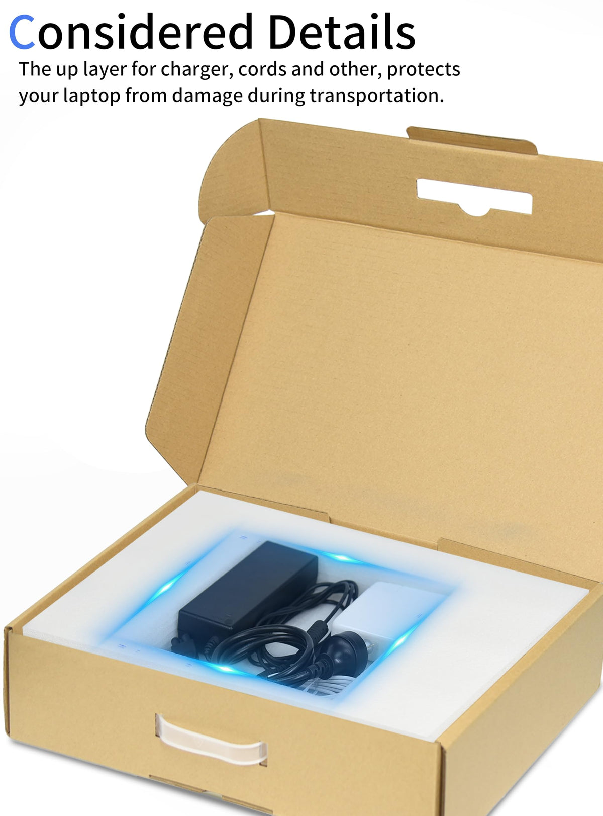 SOUNDANCE secure mailer box fits up to 17.3-inch laptops securely
