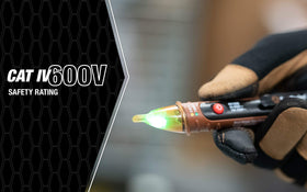 Southwire 40126N NCV detector in action testing circuits