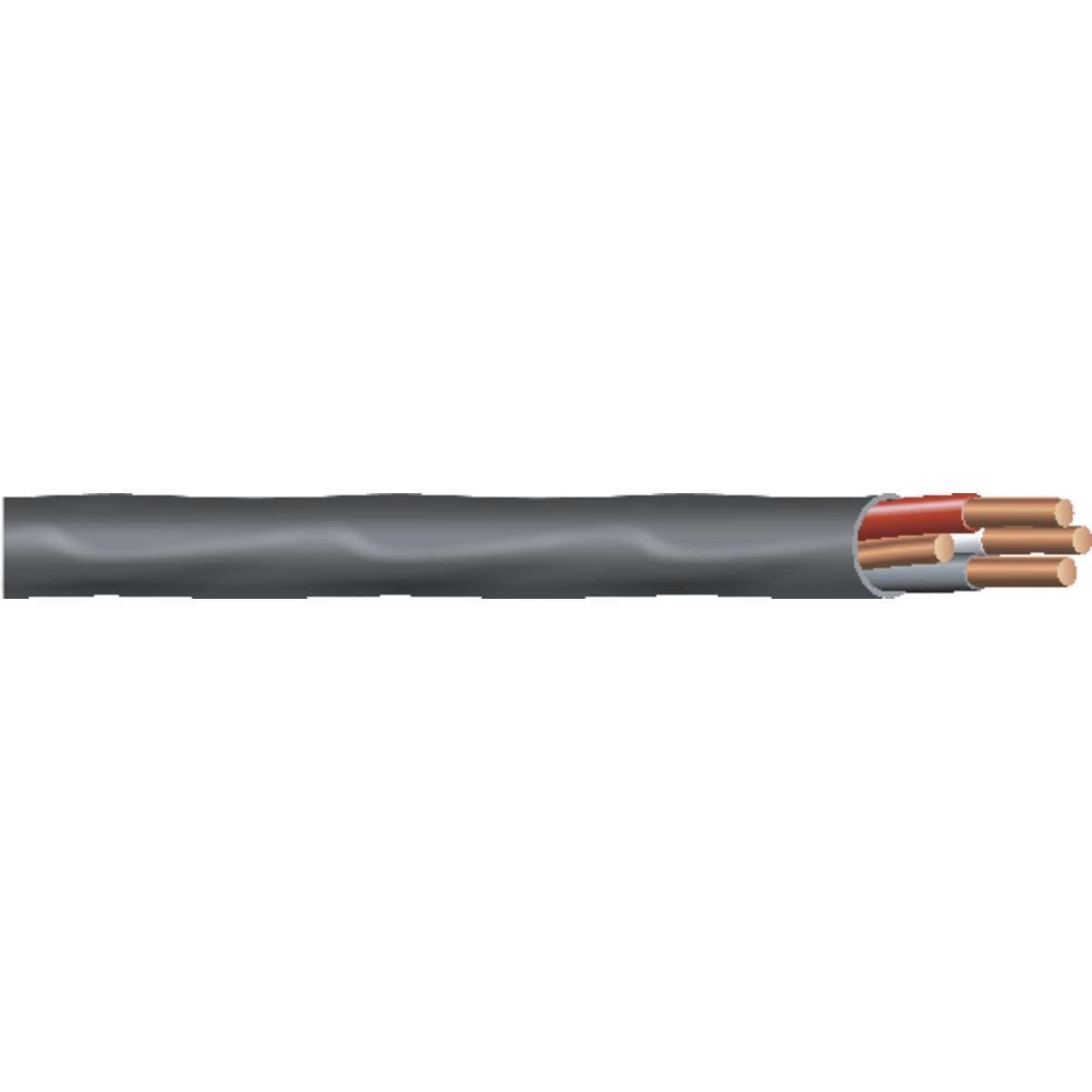 Southwire NM-B in-use image highlights grounded 6-3 conductors for safe circuits.