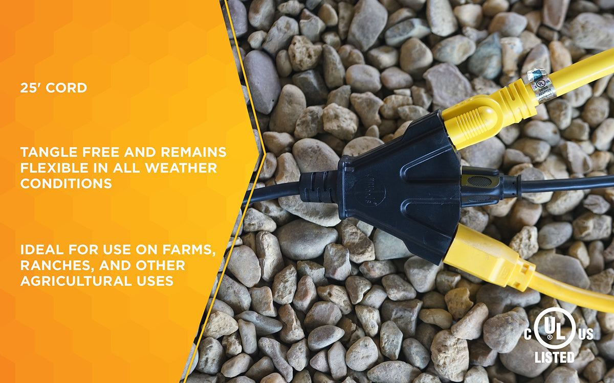 Southwire AgriPro flexible all-weather cord maintains pliability in extreme temperatures