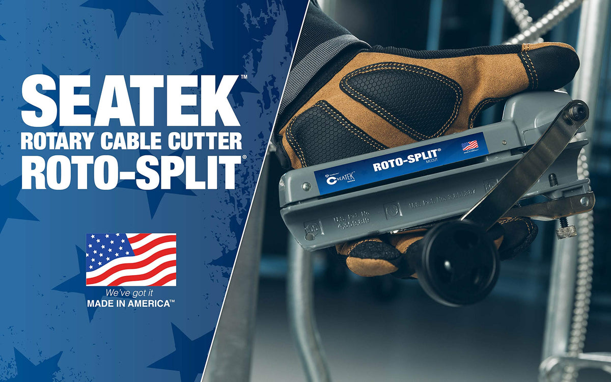 Armored cable cutting from 14/2 to 10/4 on site with Southwire cutter