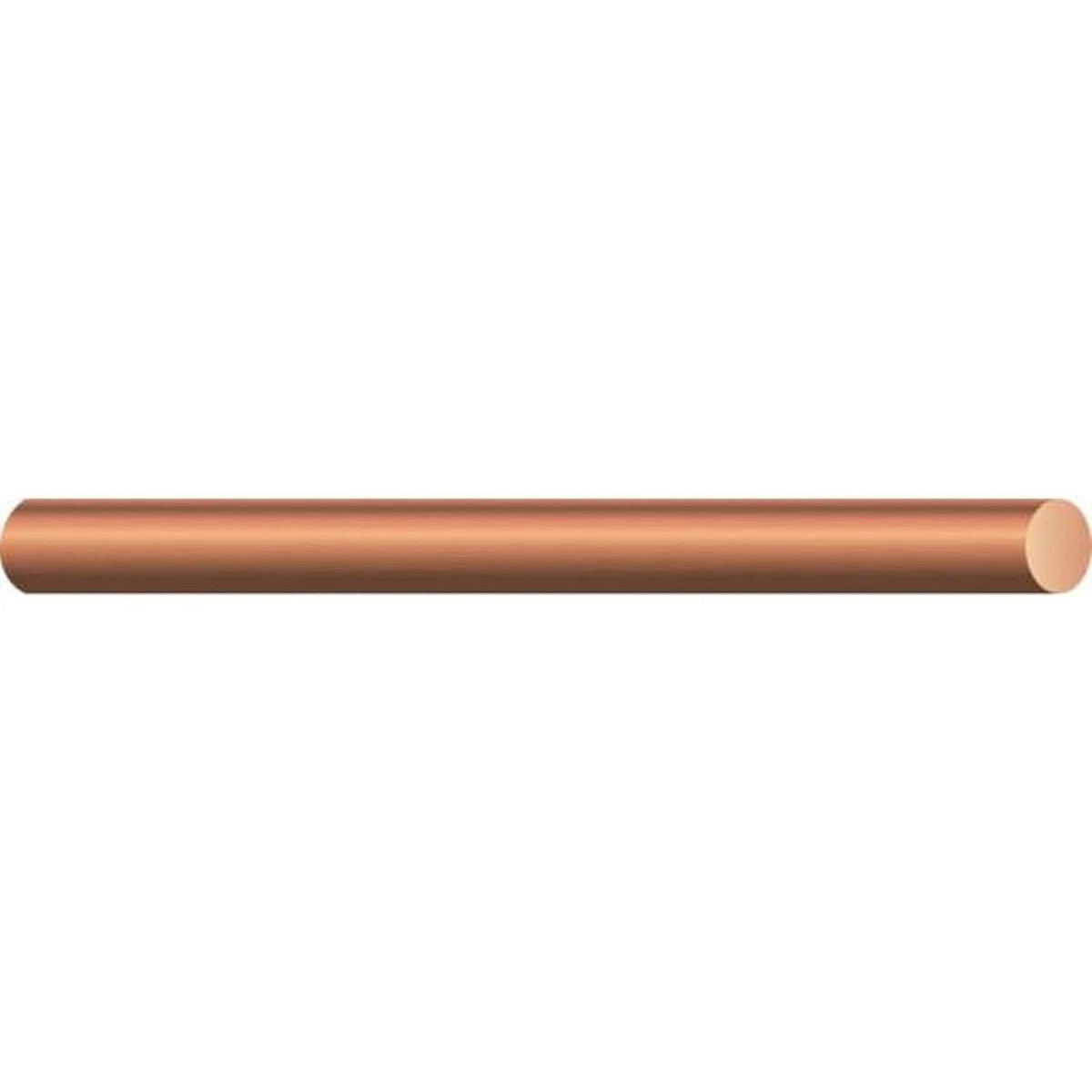 Southwire bare copper grounding conductor close-up showing soft-drawn temper.
