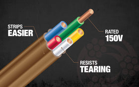 Southwire class 2 power-limited cable for thermostat control applications