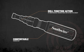 Southwire conduit fitting reaming screwdriver with drill compatibility for faster prep