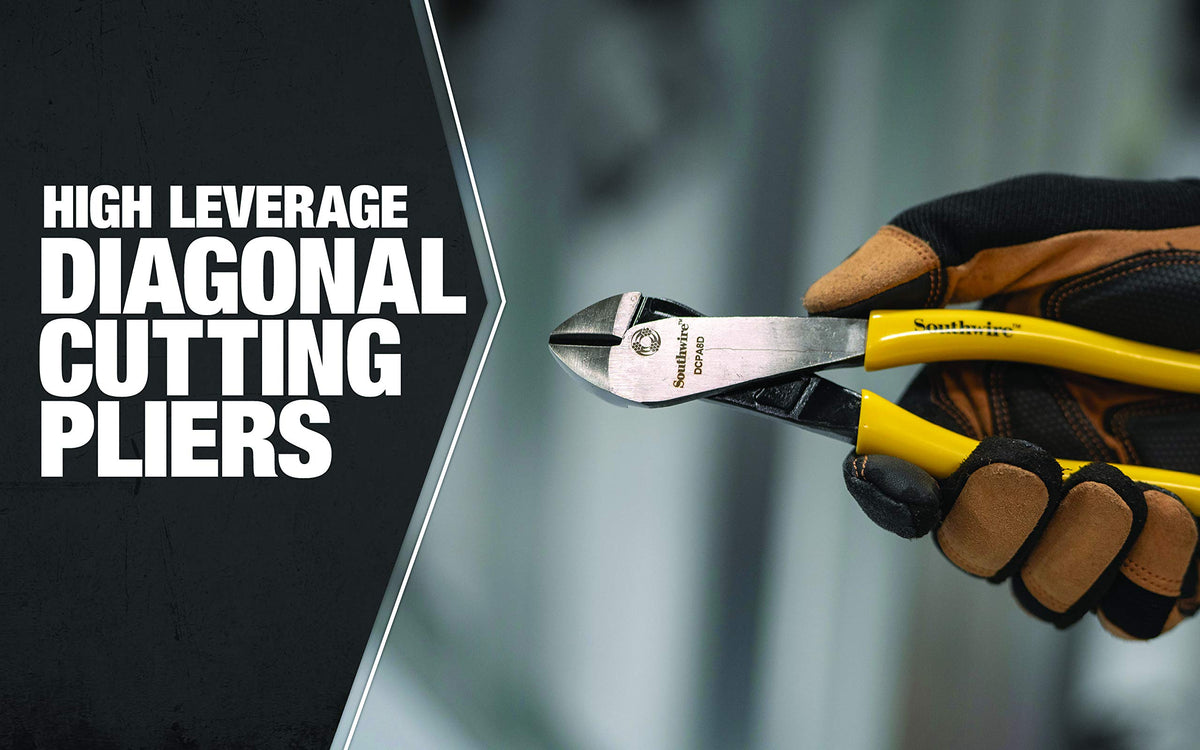 Southwire forged steel diagonal cutters provide durable performance for electrical tasks.