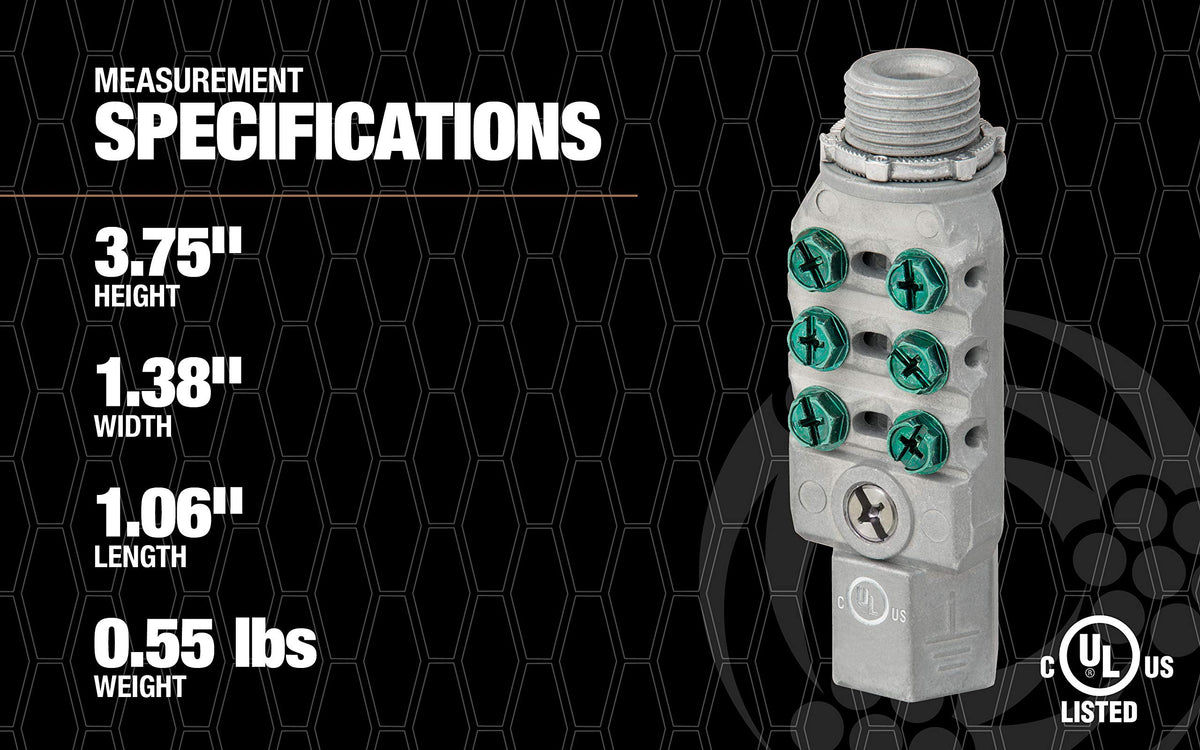 Southwire MEIBB inline bonding bridge connector with conduit assembly for easy integration