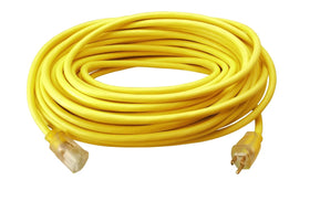 Southwire 50 ft outdoor extension cord with lighted end for safer power delivery outdoors