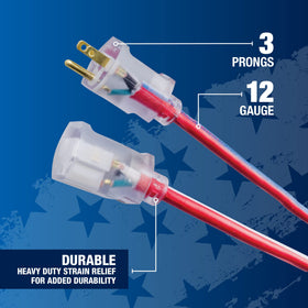 Southwire reinforced blade design prevents prong bending during use