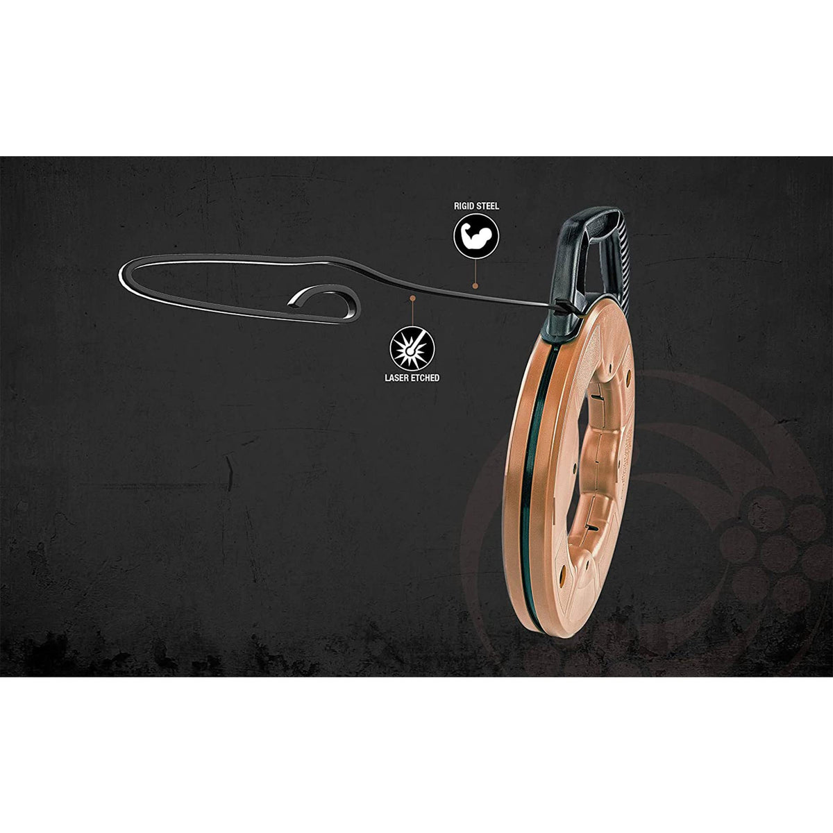 Southwire rust-resistant fish tape designed for rugged daily use.