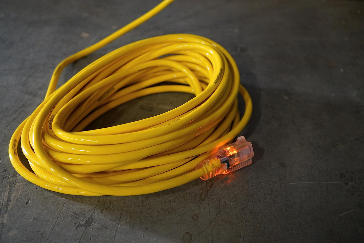 Southwire Yellow Jacket durable molded plugs resist wear in harsh environments.