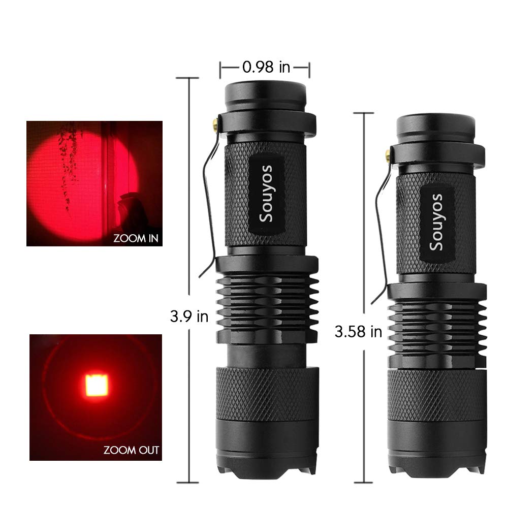 Souyos aluminum alloy body highlighting rugged tactical construction
