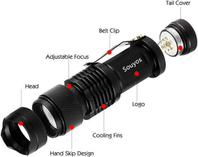 Souyos strobe mode for emergency signaling during hunts