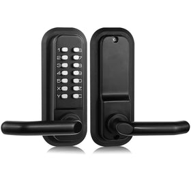 Souyou mechanical keyless entry lock with handle shows easy access for home and gate security.
