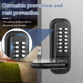 Souyou security-focused close-up illustrates sturdy hardware for reliable everyday use.