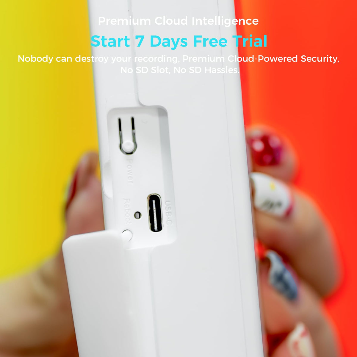 SOVMIKU Vicohome DB3 back plate view demonstrates clean wire free setup.