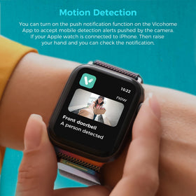 SOVMIKU Vicohome DB3 night vision captures visitors after dark with clarity.