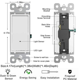 SOZULAMP wall plate-ready illuminated switch installed in-wall with clean, minimalist look.