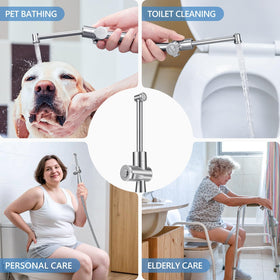 SPACEREST installation options for toilet or wall mounting.