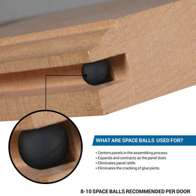 Spaceballs 1000 rattle-free performance minimizes door panel noise.
