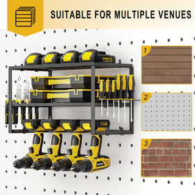 Spacecare includes mounting hardware for quick wall installation.