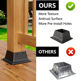 Spaceeup expansion pipes provide robust anchoring for stable outdoor setups.