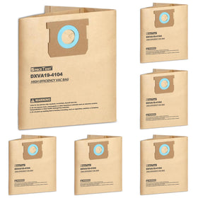SpaceTent DXVA19-4104 6-pack for DEWALT 5–8 gallon vacuums, ready for quick cleanup.