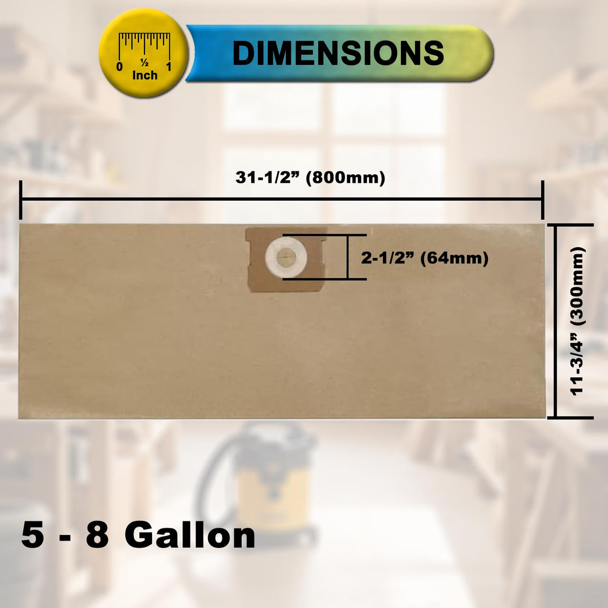 SpaceTent 2-ply dust filter bags emphasize debris containment and airflow support.