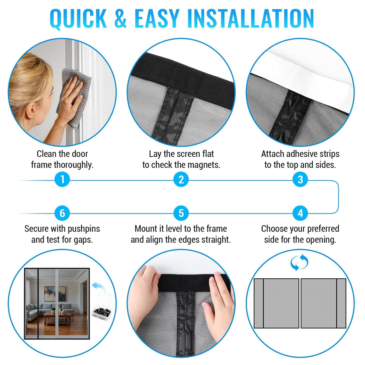 SpaceWhisper tool-free install for renter-friendly setup and removal.
