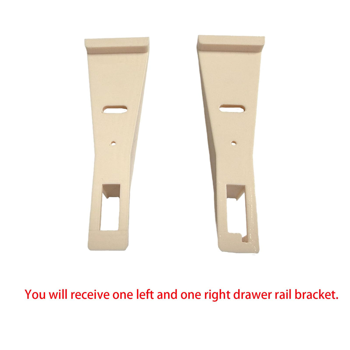 Spansee bracket set for kitchen and bathroom drawers, PETG durability