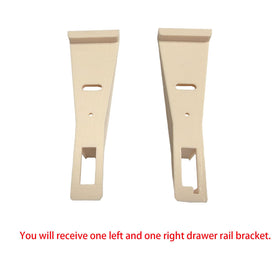 Spansee bracket set for kitchen and bathroom drawers, PETG durability