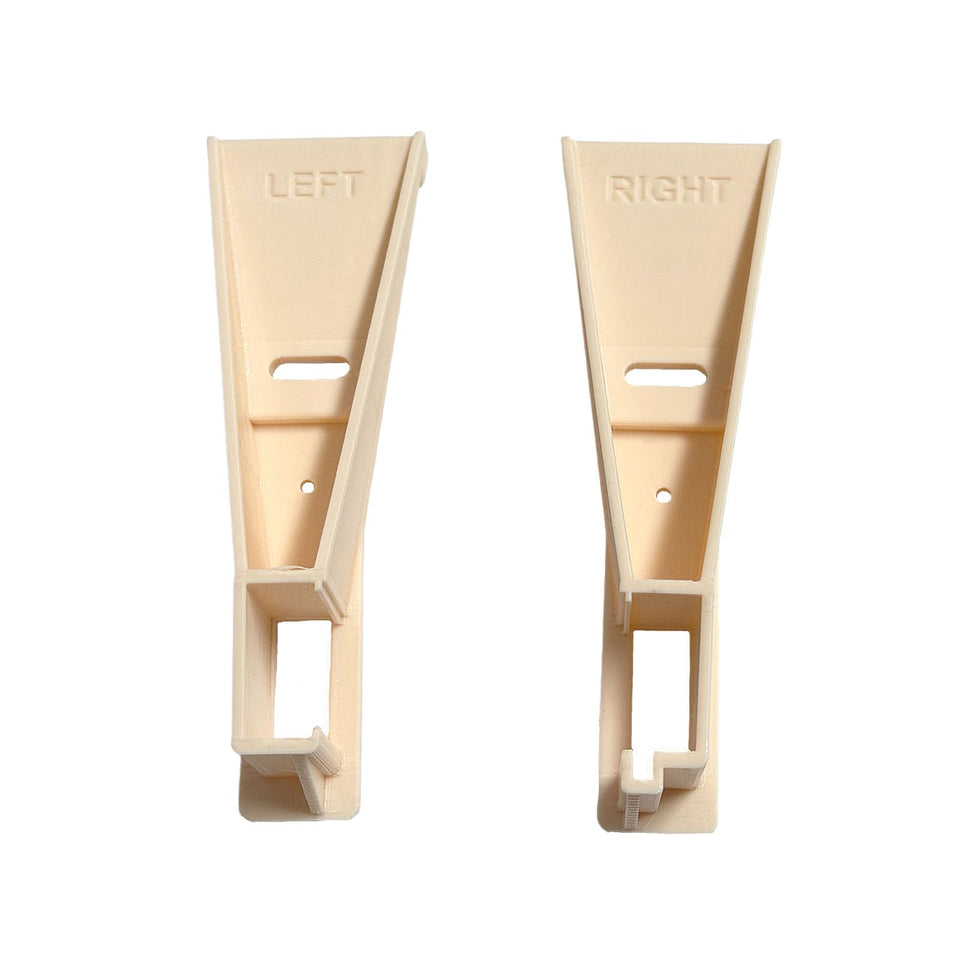 Spansee left drawer guide bracket for rectangular rails, smooth operation