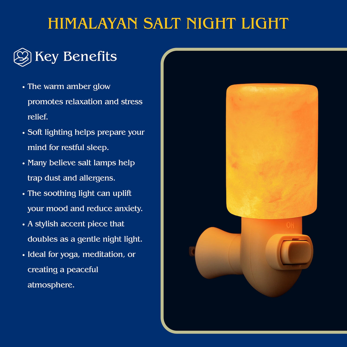 Spantik night light with replaceable bulb for easy upkeep.