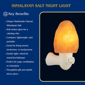 Spantik pink Himalayan salt lamp on kitchen counter provides gentle ambient lighting.