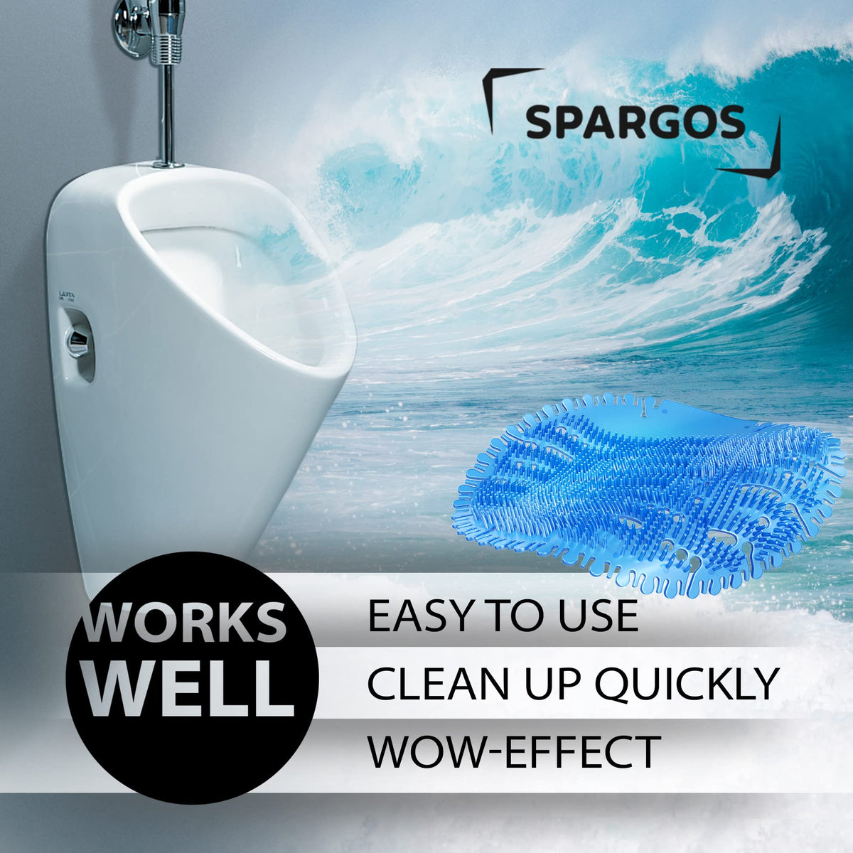 SPARGOS long-lasting fragrance up to 30 days per screen.