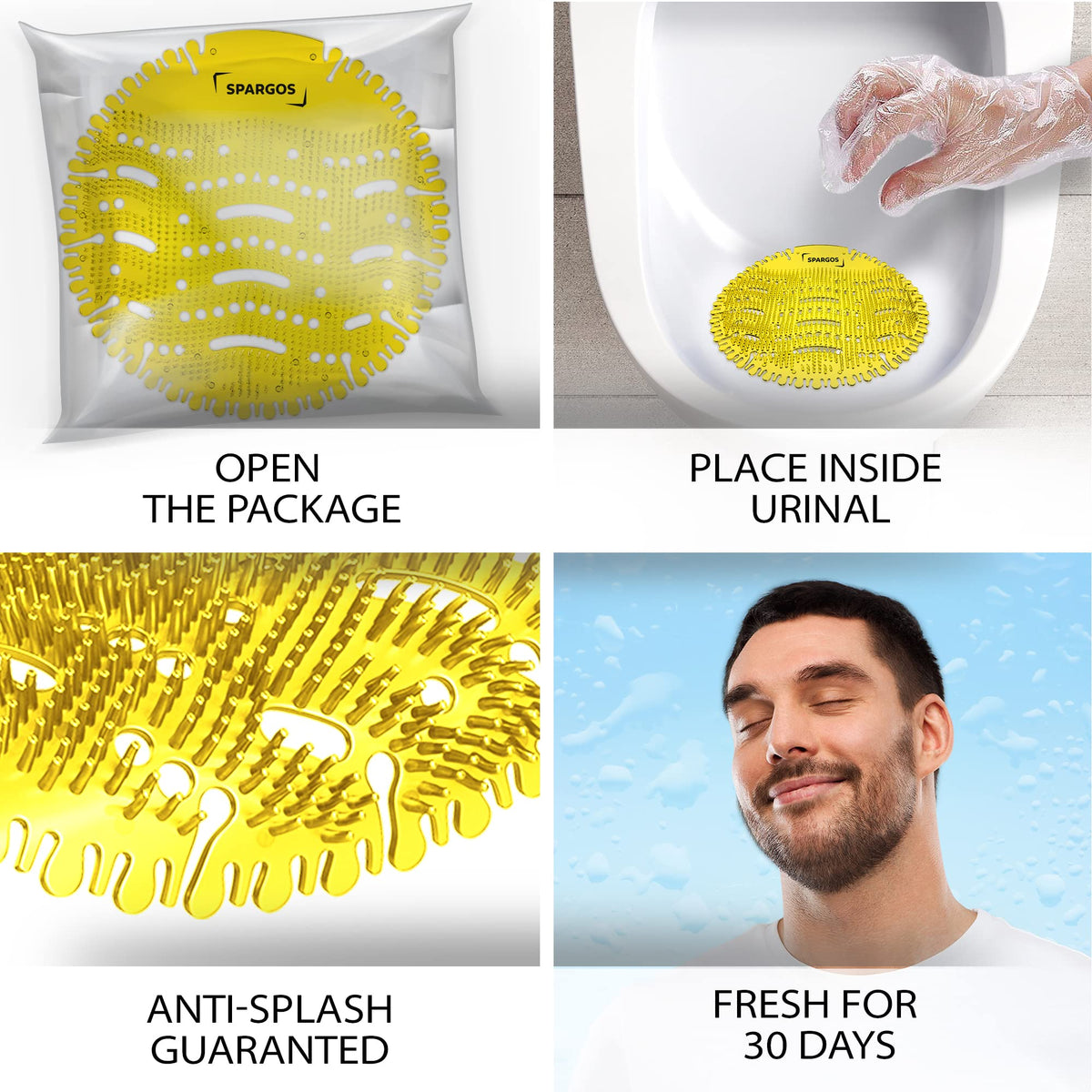 SPARGOS provides long-lasting freshness across daily restroom use.