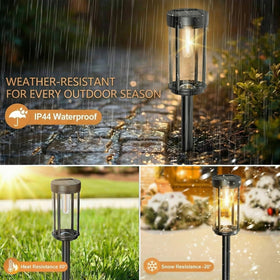 Sparkblaze easy-ground-stake installation in minutes without tools.