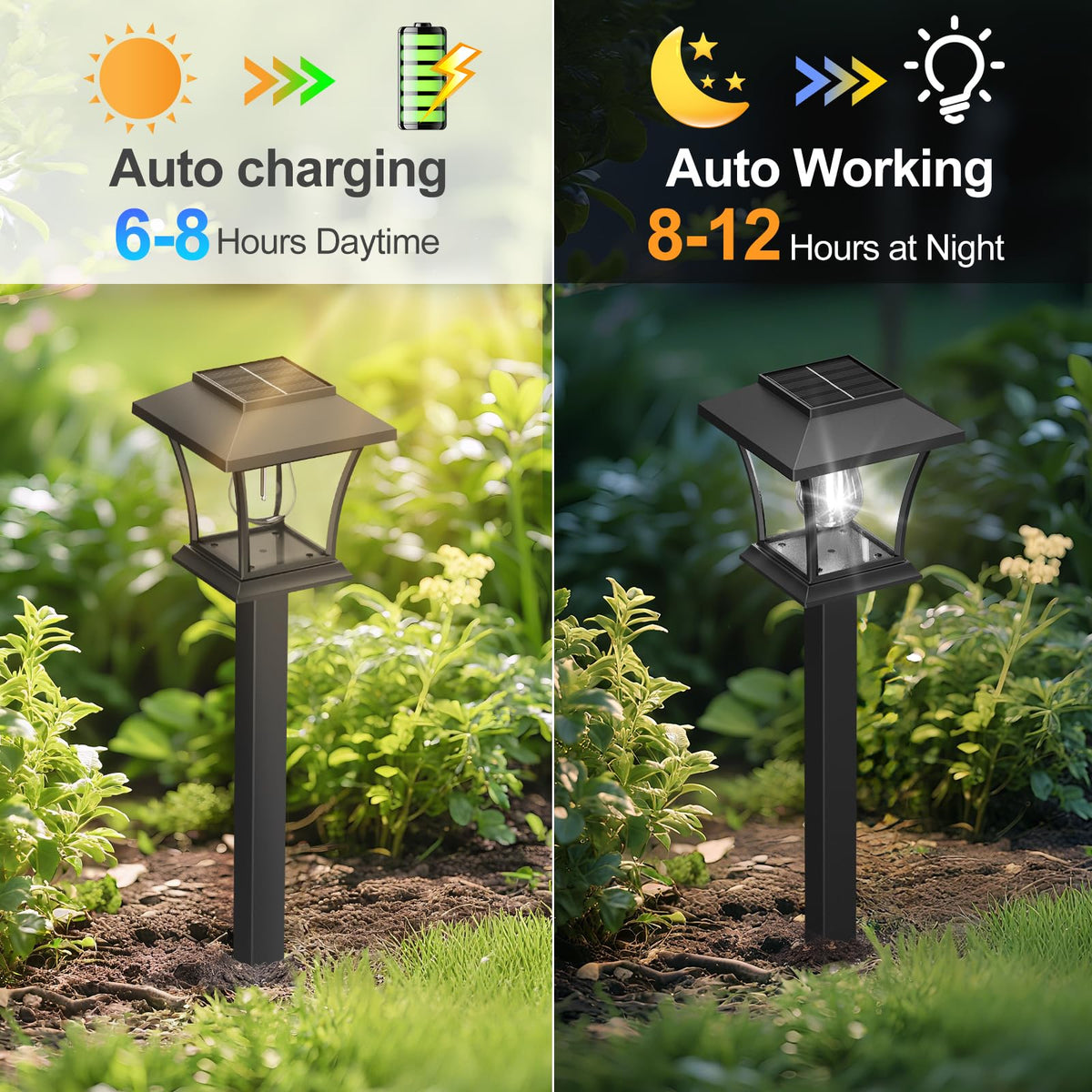 Sparkblaze soft inviting glow guides walkways with energy-efficient lighting