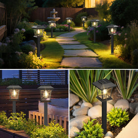  Sparkblaze dusk-to-dawn sensor ensures automatic lighting after sunset.