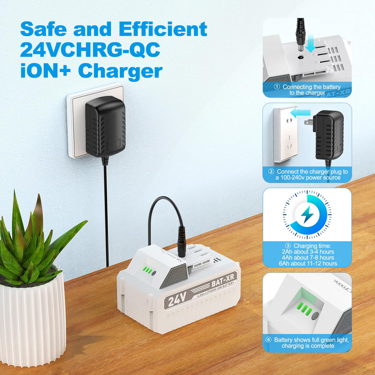 SPARKOLE 24VCharge QC in use for on-the-go charging scenarios