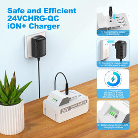 SPARKOLE 24VCharge QC in use for on-the-go charging scenarios