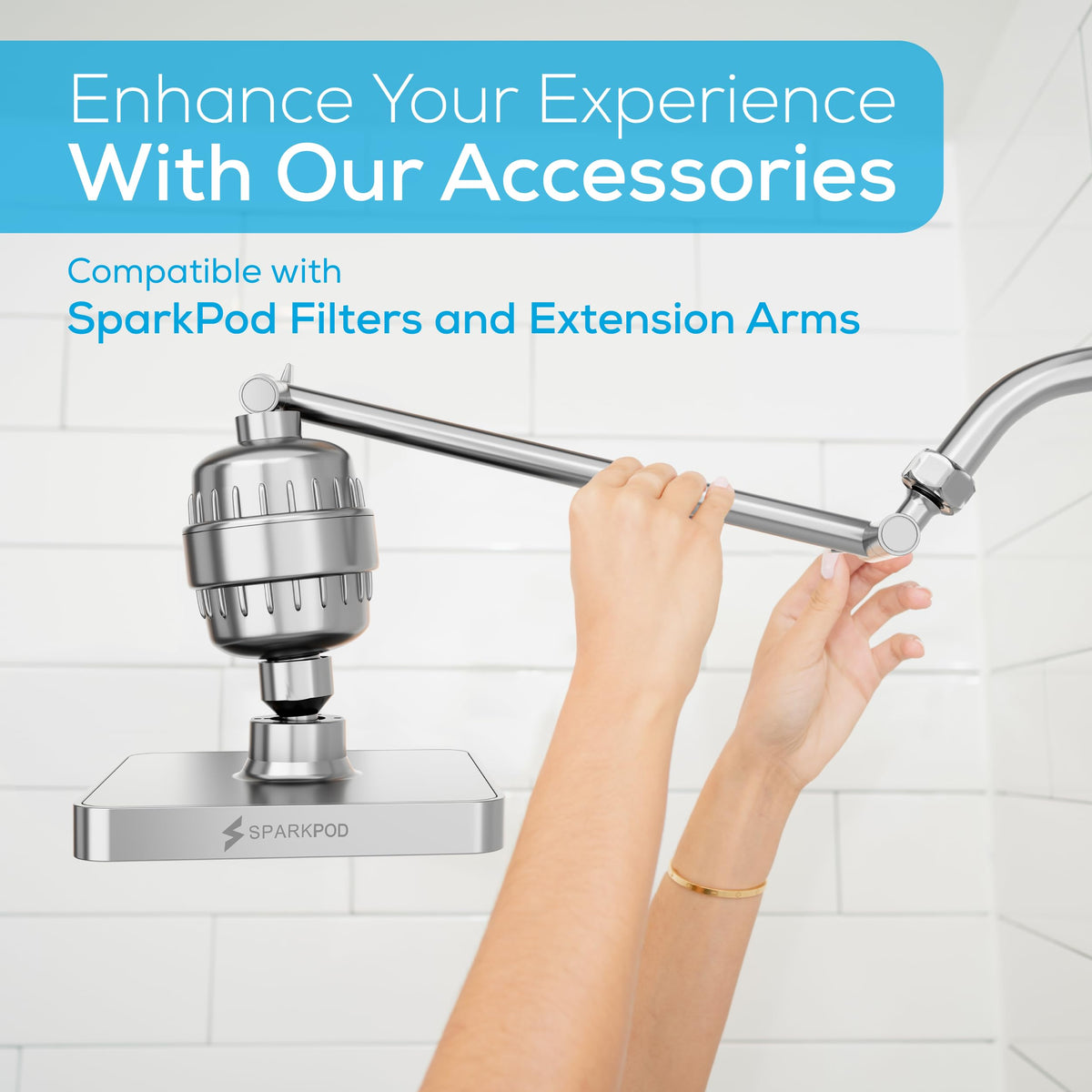 SparkPod energy efficient 1.8 gpm flow supports mindful water use