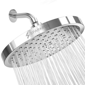 SparkPod shower head high-pressure rain spray for a powerful morning shower.