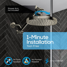 SparkPod rustproof ABS construction with long-lasting performance.