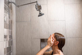 SparkPod universal compatibility fits standard 1/2-inch shower pipes.