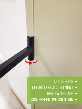 SPARKWHIZ durable hinge adjustment tool for commercial installs.