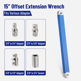 SPARKWHIZ includes adapters and socket for broad compatibility