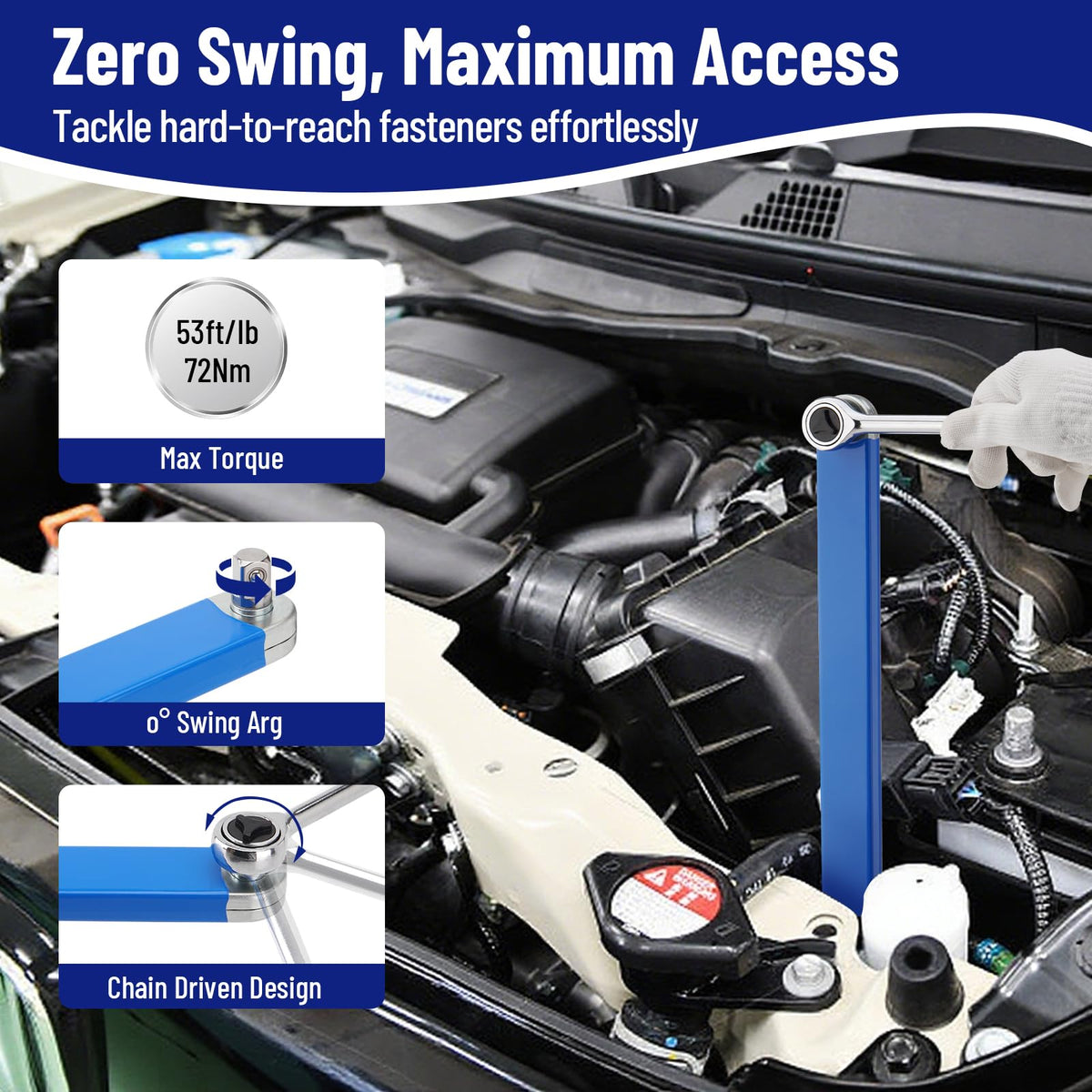 SPARKWHIZ ideal for automotive, furniture, and mechanical tasks