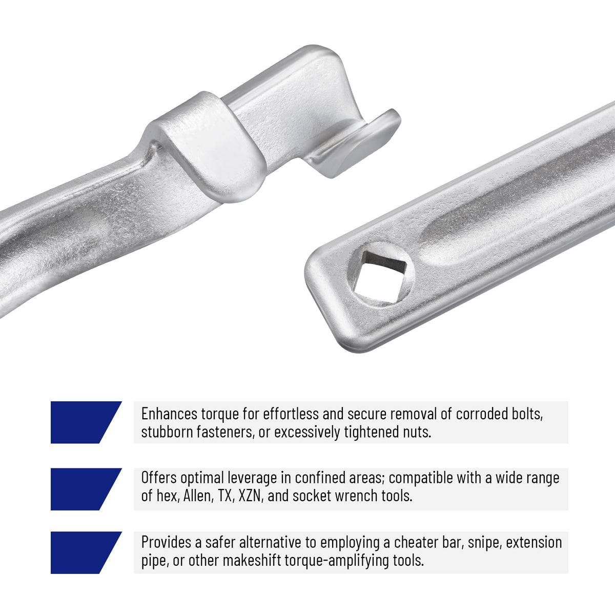 SPARKWHIZ 13.5-inch reach reduces strain in tight engine bays