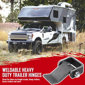 SPARKWHIZ greaseable trailer hinge enabling smoother operation.